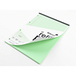 Silvine Tinted Refill Pad A4 8mm Lined with Margin 100 Pages Green